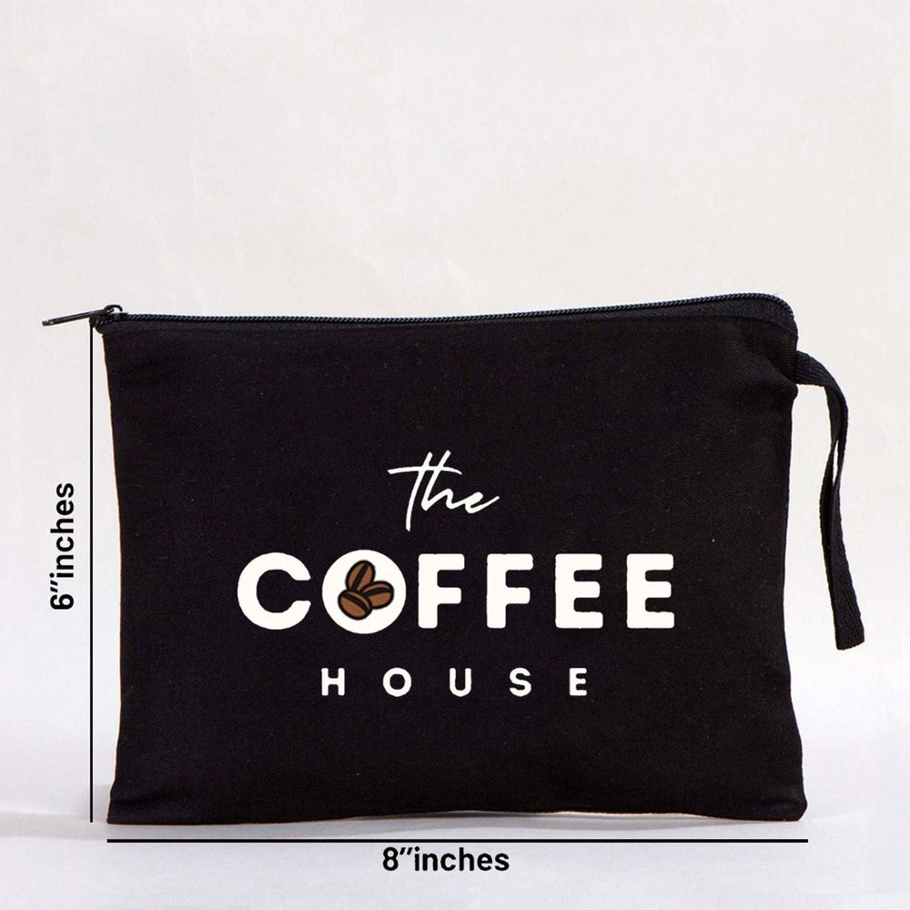 Clutch Bag - Black 8"W x 6"H - 21x15 cm (customized) - Pamusan.com