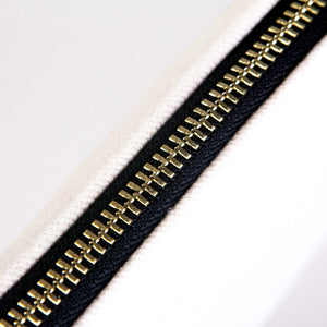 Clutch Bag White 8"x6" – Cotton Zipper Cosmetic & Makeup Pouch - Pamusan.com