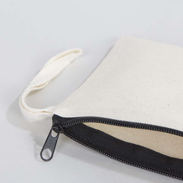 Clutch Gabardine Bag – 6"x5" Natural Cotton Unlined Pouch - Pamusan.com