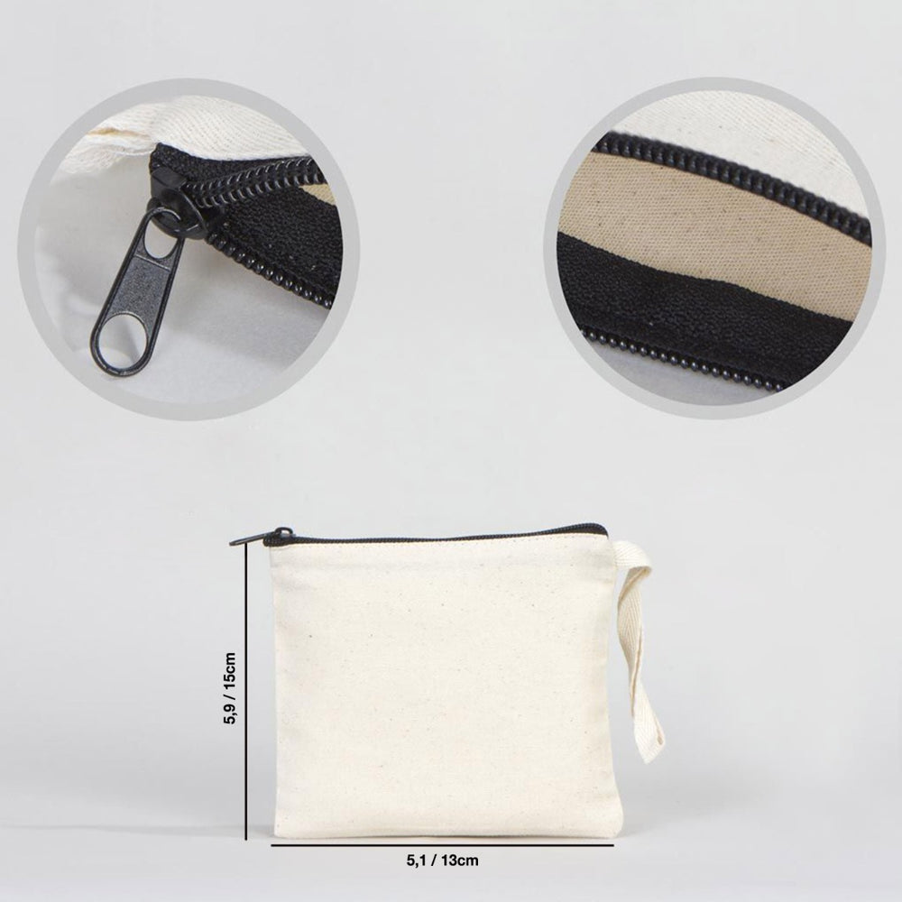 Clutch Gabardine Bag - 6"W x 5"H (15 cm x 13 cm)