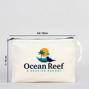 Clutch Unlined Bag -  10"W x 7"H (25cm x 18 cm) - Customize
