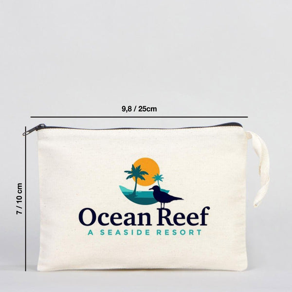 Clutch Unlined Bag -  10"W x 7"H (25cm x 18 cm) - Customize