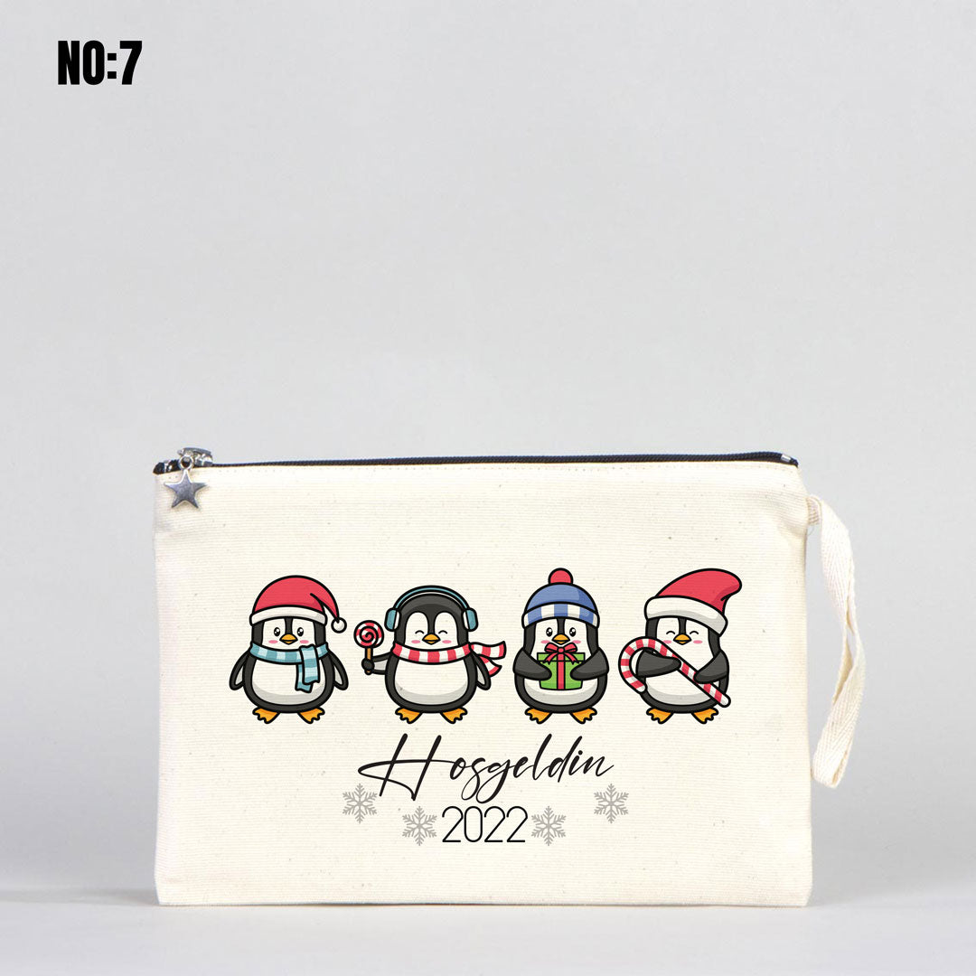 'New Year's Eve' Printed Clutch Handbag