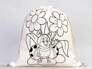 Coloring Animal Backpacks , 14"W x 16"H (35 cm x 40 cm) Kids Art Set - Pamusan.com