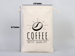 Cotton bags with Drawstring 12"W x 16"H (30 cm x 40 cm) Personalzed Cotton bags, Custom Muslin Bags - Pamusan.com