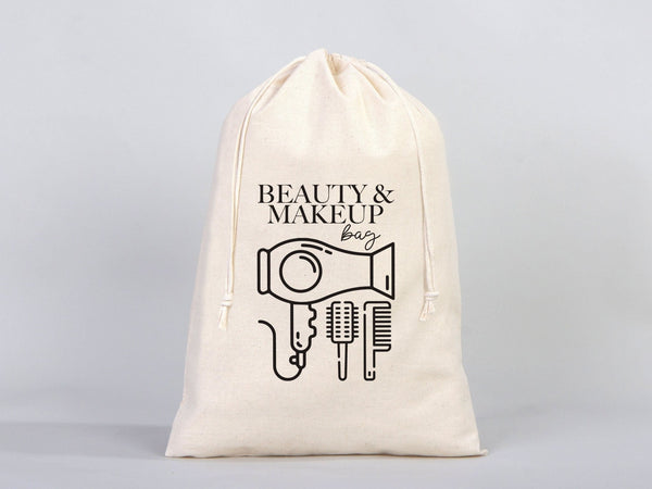 Cotton bags with Drawstring 12"W x 16"H (30 cm x 40 cm) Personalzed Cotton bags, Custom Muslin Bags - Pamusan.com