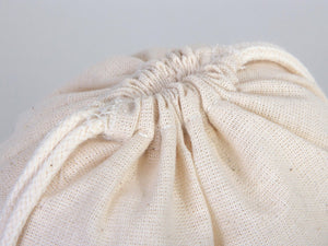 Cotton bags with Drawstring 12"W x 16"H (30 cm x 40 cm) Personalzed Cotton bags, Custom Muslin Bags - Pamusan.com