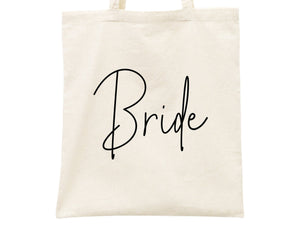Cotton Bride Bags – Eco - Friendly Favors for Bridesmaids & Bridal Party - Pamusan.com