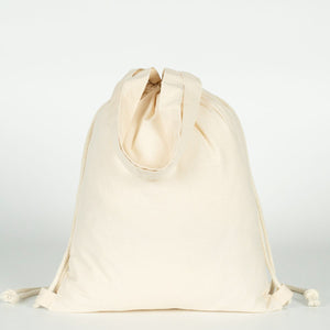 Cotton Drawstring Backpack 14×16 in (35×40 cm), 4 oz – Eco - Friendly Bag - Pamusan.com