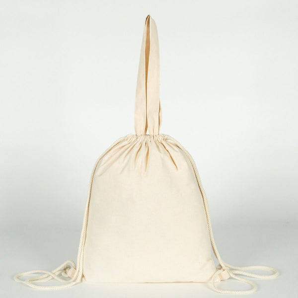 Cotton Drawstring Backpack 14×16 in (35×40 cm), 4 oz – Eco - Friendly Bag - Pamusan.com
