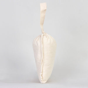 Cotton Pouch Bag 6"x8" – Natural Drawstring Favor Bag with Short Handle - Pamusan.com