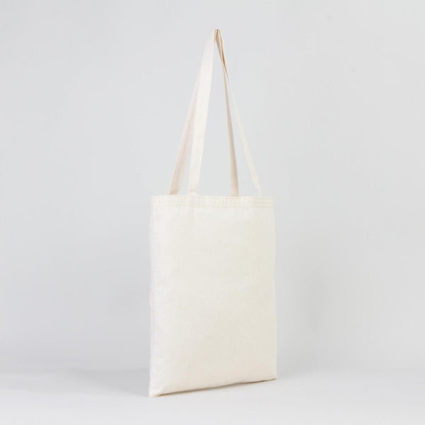 Cotton Tote Bag – 14"W x 16"H Blank Natural Canvas Bag - Pamusan.com