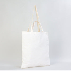 Cotton Tote Bag – 16" × 16" (40 × 40 cm) – 4 oz Natural – Double Handles - Pamusan.com