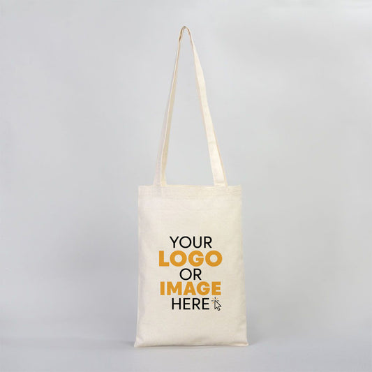 Cotton Tote Bag - 10"W x 14"H  (25x35cm) -  Customize