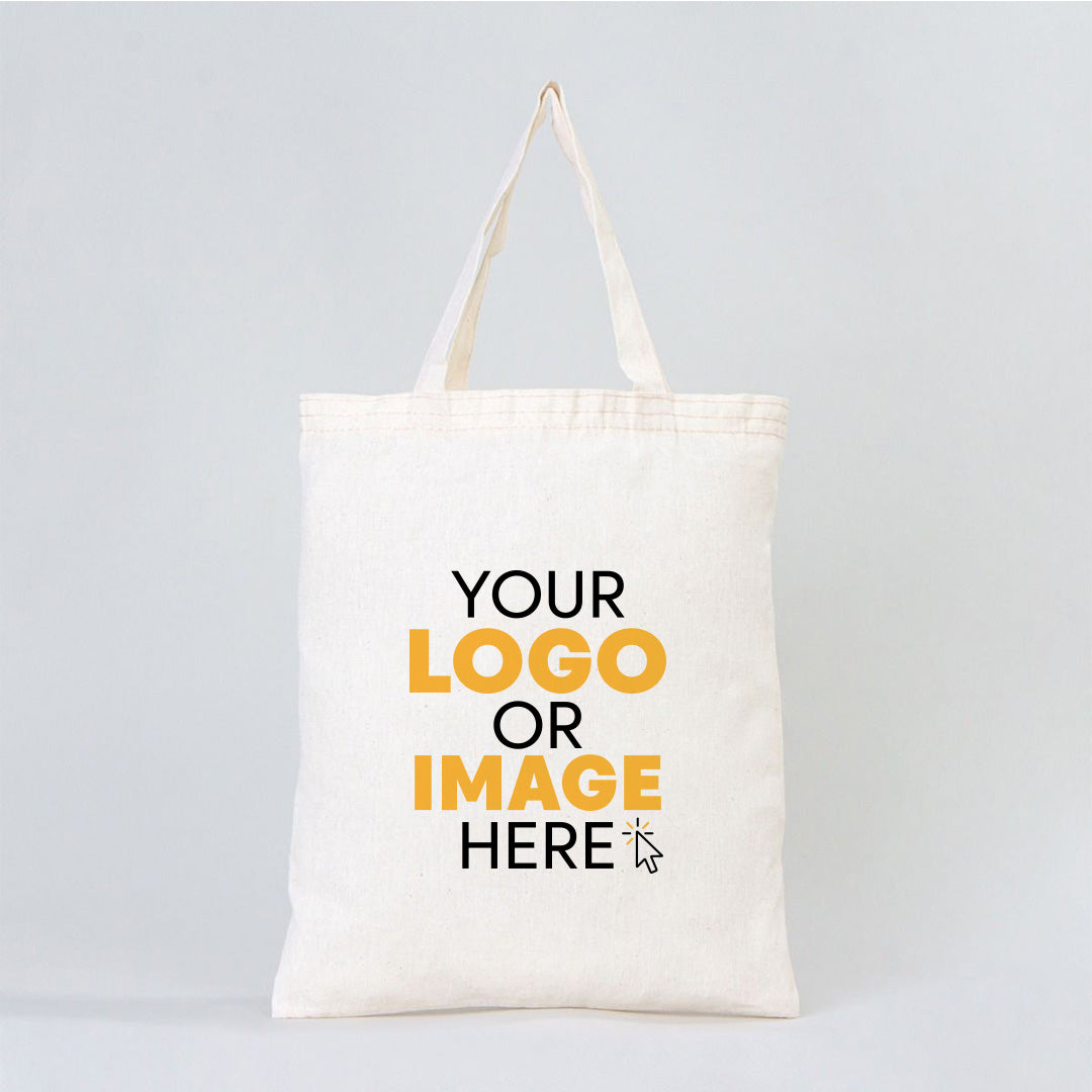 Custom Tote Bag 12" W x 14" H (30x35cm) Short Handled