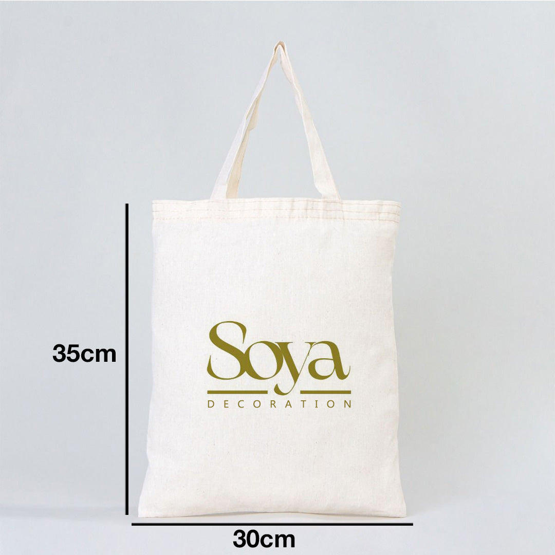 Custom Tote Bag 12" W x 14" H (30x35cm) Short Handled