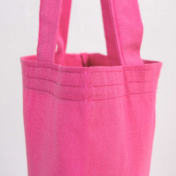 Cotton Tote Bag – Pink – 14" × 16" (35 × 40 cm) – 6 oz - Pamusan.com