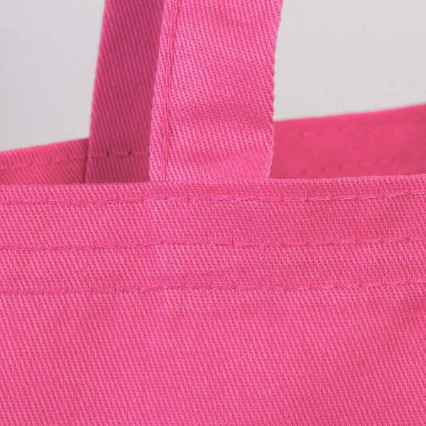 Cotton Tote Bag – Pink – 14" × 16" (35 × 40 cm) – 6 oz - Pamusan.com