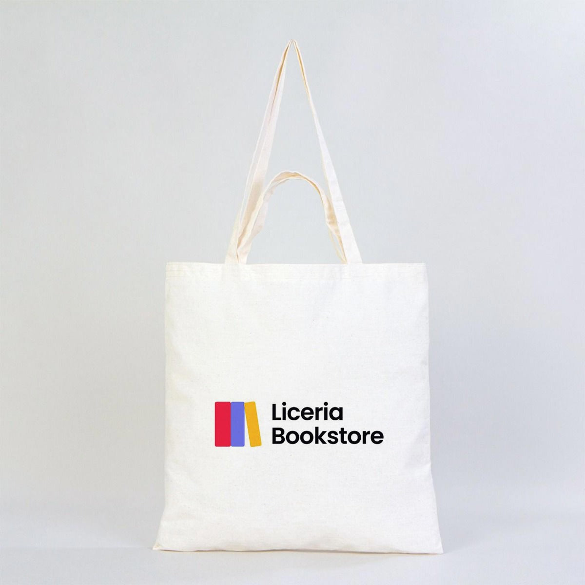 Cotton Tote Bags Double Handle - 16"W x 16"H (40 cm x 40 cm) - (Customize)