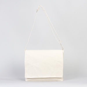 Custom Adjustable Cotton Canvas Messenger Bag – 14" x 11" x 3" - 6 oz - Pamusan.com