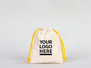 Custom Bag - Drawstring Muslin Bags, 4"W x 5"H (10 cm x 13 cm) Hangover Kit, Wedding Welcome Bags Custom Favor Bags - Pamusan.com