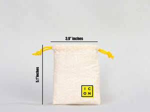 Custom Bag - Drawstring Muslin Bags, 4"W x 5"H (10 cm x 13 cm) Hangover Kit, Wedding Welcome Bags Custom Favor Bags - Pamusan.com