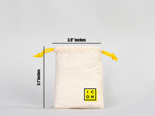 Custom Bag - Drawstring Muslin Bags, 4"W x 5"H (10 cm x 13 cm) Hangover Kit, Wedding Welcome Bags Custom Favor Bags - Pamusan.com