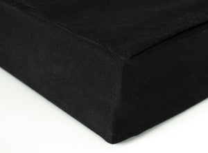 Custom Black Canvas Tote Bag – Personalized & Wholesale - Pamusan.com