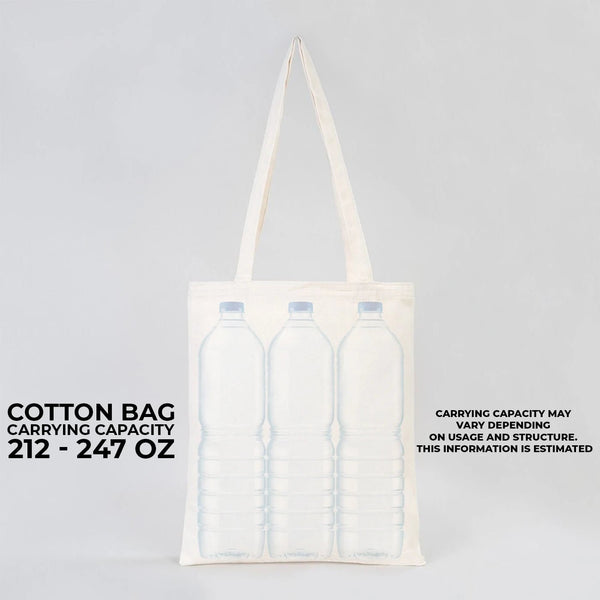 Custom Canvas Purse Natural - 14" x 16" (35x40 cm) - 10 oz - Pamusan.com