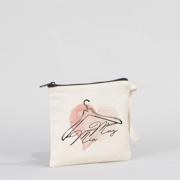 Custom Clutch Bag – 6"x5" Unlined Cotton Pouch - Pamusan.com