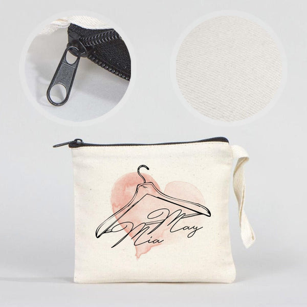 Custom Clutch Bag – 6"x5" Unlined Cotton Pouch - Pamusan.com