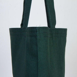 Custom Cotton Bag - 14" x 16" (35x40 cm) Green - 6 oz - Pamusan.com