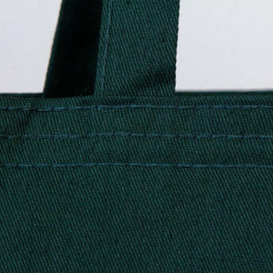 Custom Cotton Bag - 14" x 16" (35x40 cm) Green - 6 oz - Pamusan.com