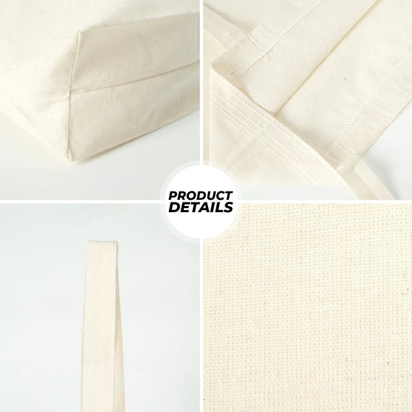 Custom Cotton Tote Bag 14 × 16 × 4 in (35 × 40 × 10 cm), 4 oz – Gusseted - Pamusan.com