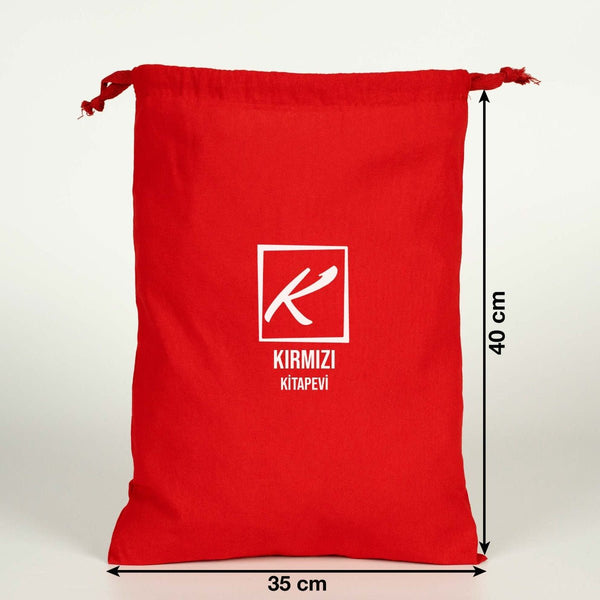Custom Fabric Pouch Red - 12" x 16"(30 cm x 40 cm) - 4 oz - Pamusan.com