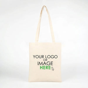 Custom Tote Bag 12"x14" With Logo – blank print area mockup – Pamusan.com