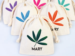 Custom Hangover Kit Bags - Birthday Favor Party Bags - Recovery Kit Party Custom Name Print, Cotton Drawstring Pouchs Bag - Pamusan.com