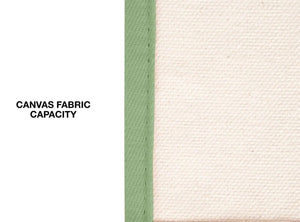 Custom Large Canvas Tote Bag – Mint Green Shopping, Beach & Travel Bag with Pocket for Hotels, Spas, Events - Pamusan.com