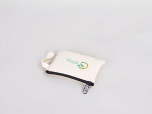 Custom Linen Coin Purse – 5"x3" Zippered Pouch Bag, Personalized Promotional Wallet - Pamusan.com