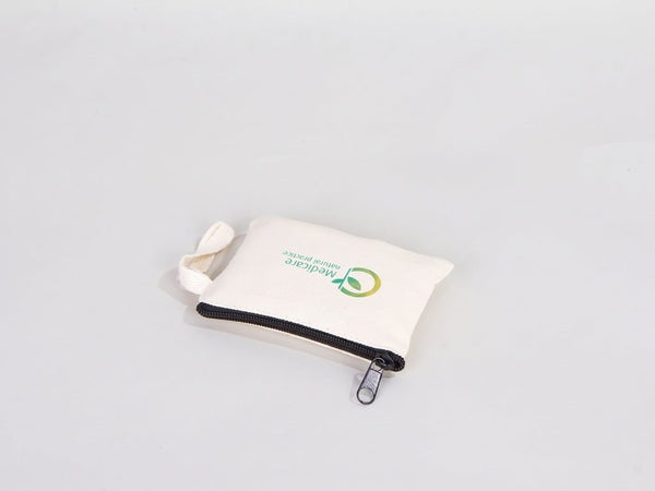 Custom Linen Coin Purse – 5"x3" Zippered Pouch Bag, Personalized Promotional Wallet - Pamusan.com