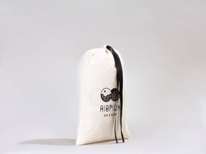 Custom Logo Printed Cotton Bags, 8"W x 12"H (20 x 30 cm) Bridal Gifts, Black Double Drawstring Pouch Bags, Party Favor Bags - Pamusan.com