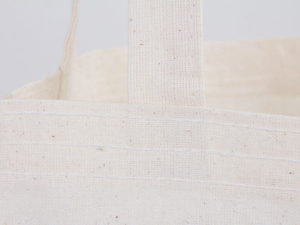 Custom Long Handle Tote Bag 10"x14" – Mini Promotional & Shopping Bag - Pamusan.com