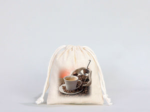 Custom Muslin Bags - 4"W x 5"H (10 x 13 cm) Organic Cotton Favor Bags - Wedding Favor Drawstring Bags - Jewelry - Gift - Produce - Packing Bags - Pamusan.com