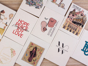 Personalized Canvas Cover 6"x8" Notebook - Text or Logo Print - Pamusan.com