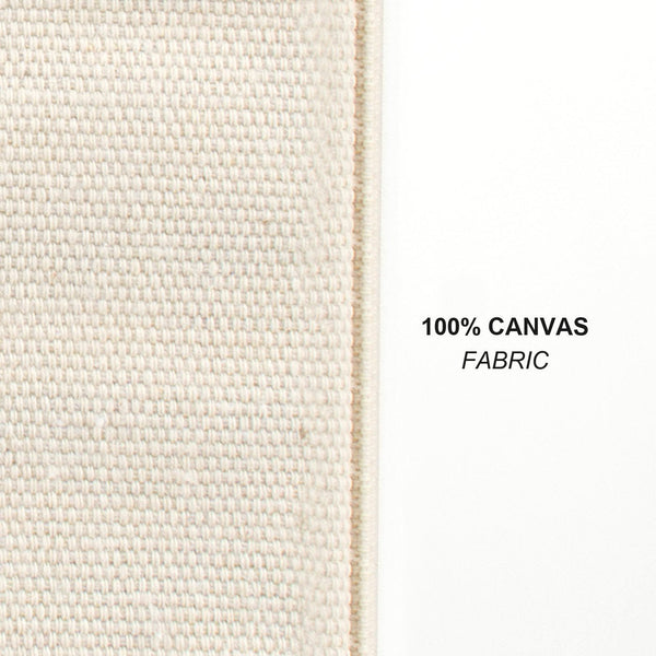 Custom Printed Canvas Tote Bags 16"W x 14"H x 6"L – Two Side Pockets, Black Woven Handles – 450 gsm Cotton - Pamusan.com