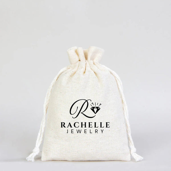 Custom Printed Cotton Drawstring Pouch – Natural Color, 4" × 6" (10 × 14.5 cm), 4 oz - Pamusan.com