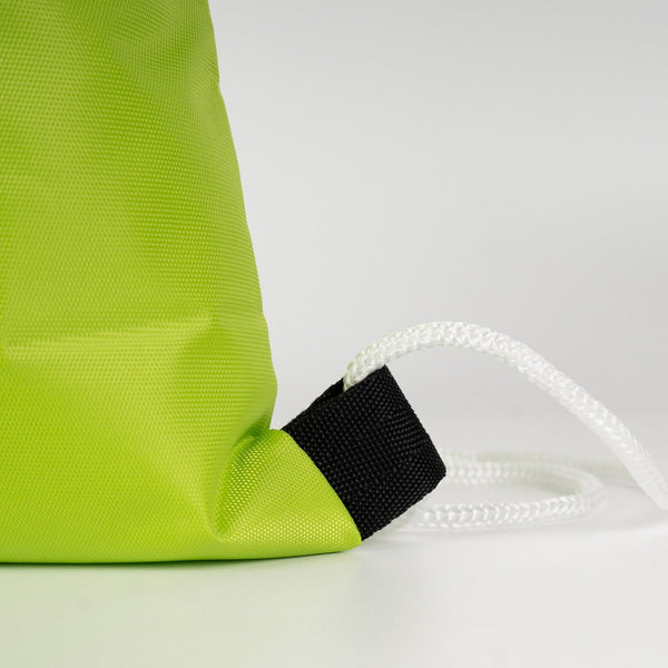 Custom Printed Impertex Drawstring Backpack 13×18 in (32×45 cm) – Green - Pamusan.com