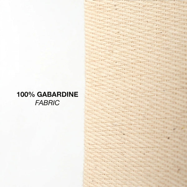 Custom Short Handle Tote Bag 12"x14" With Logo – 6 oz gabardine fabric close-up – Pamusan.com