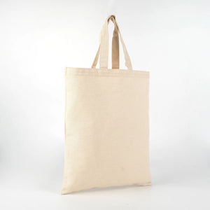 Custom Short Handle Tote Bag 12"x14" With Logo – Pamusan.com