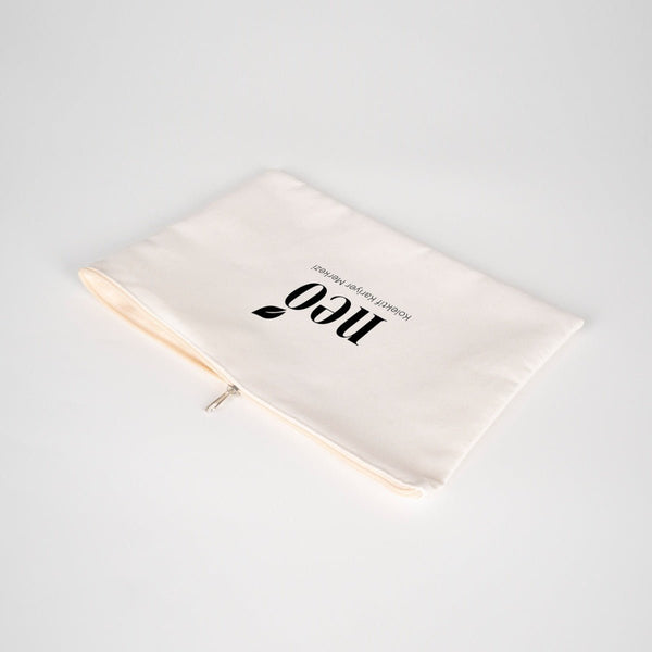 Custom Sublimation Printed Laminated Cotton Clutch Pouch – 12" × 8" (30 × 21 cm) - Pamusan.com